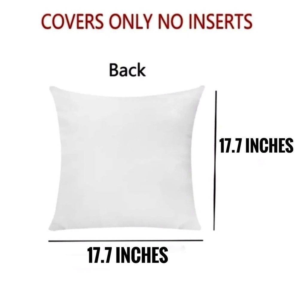 Pillow Cover Peacock Print Zipper Closure Decorative Large Square 17.7 in - Picture 5 of 16